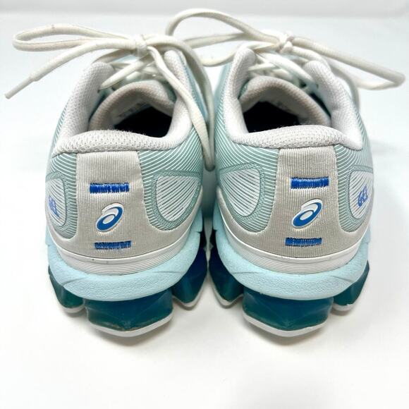 ASICS Gel Quantum 360 VII Sneaker Aqua Angel / White Walking Shoe Workout 6.0 - Picture 6 of 7